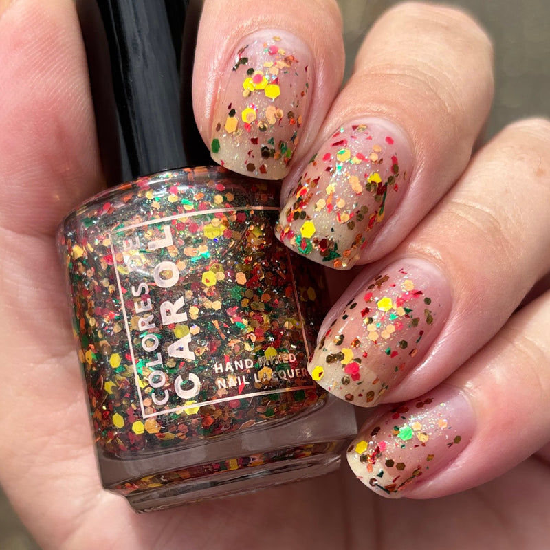 Colores de Carol - Lit-erary Leaves Nail Polish