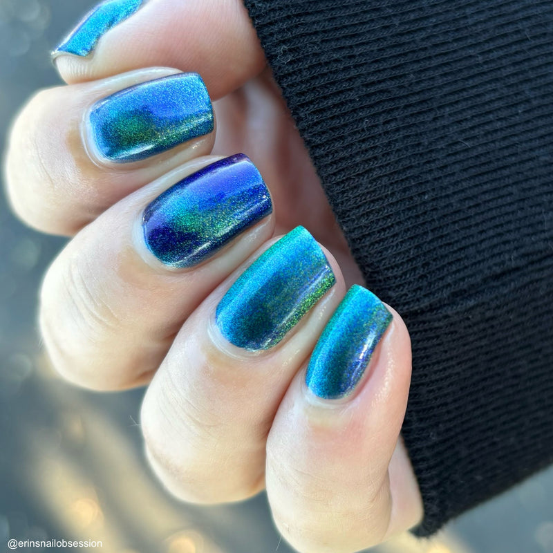 Colores de Carol - Terror from the Tide Nail Polish (Magnetic)