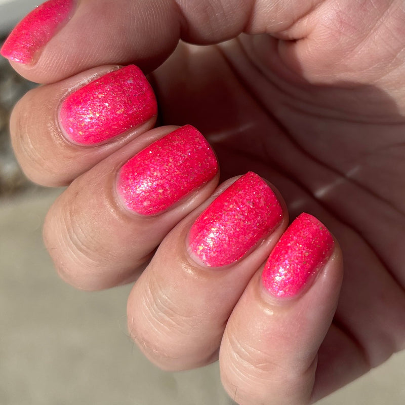 Colores de Carol - Pink Flaminglow Nail Polish