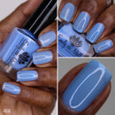 Emily De Molly - Sheer Tint Powder Blue Nail Polish