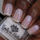 Emily De Molly - Sheer Tint Blanc Nail Polish