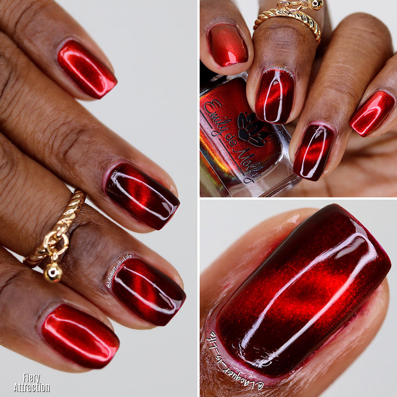 Emily De Molly - Fiery Attraction Nail Polish (Magnetic)