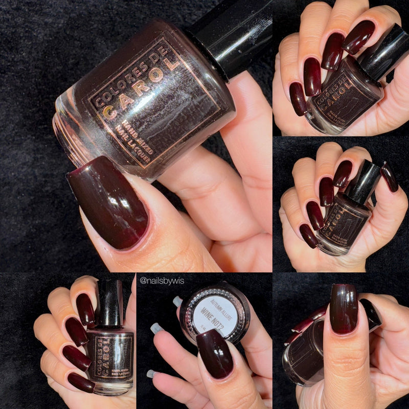 Colores de Carol - Wine Not? Nail Polish