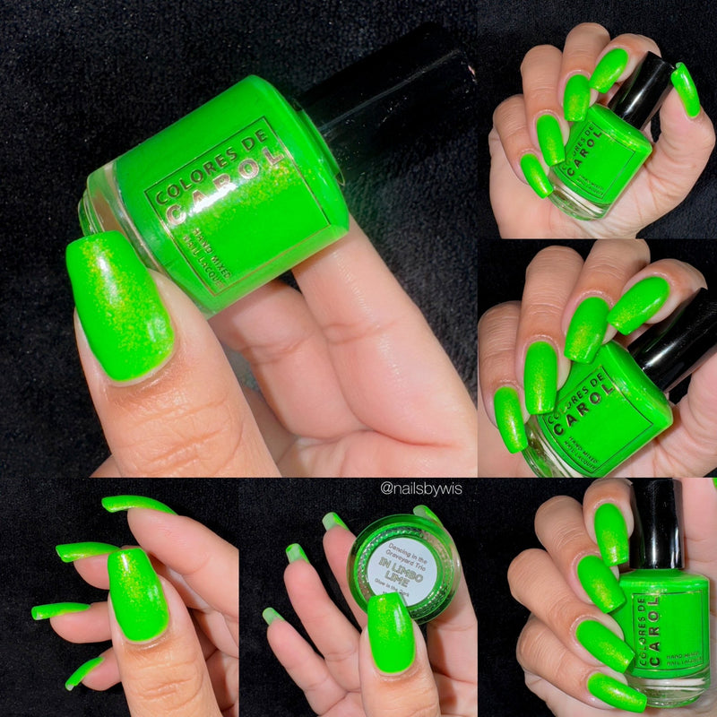 Colores de Carol - In Limbo Lime Nail Polish (Glow in the Dark)