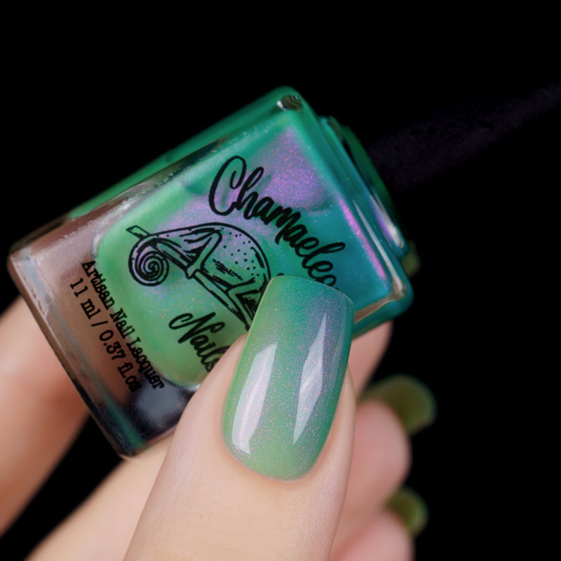 Chamaeleon Nails - Luminous Pine Forest Nail Polish (Solar)