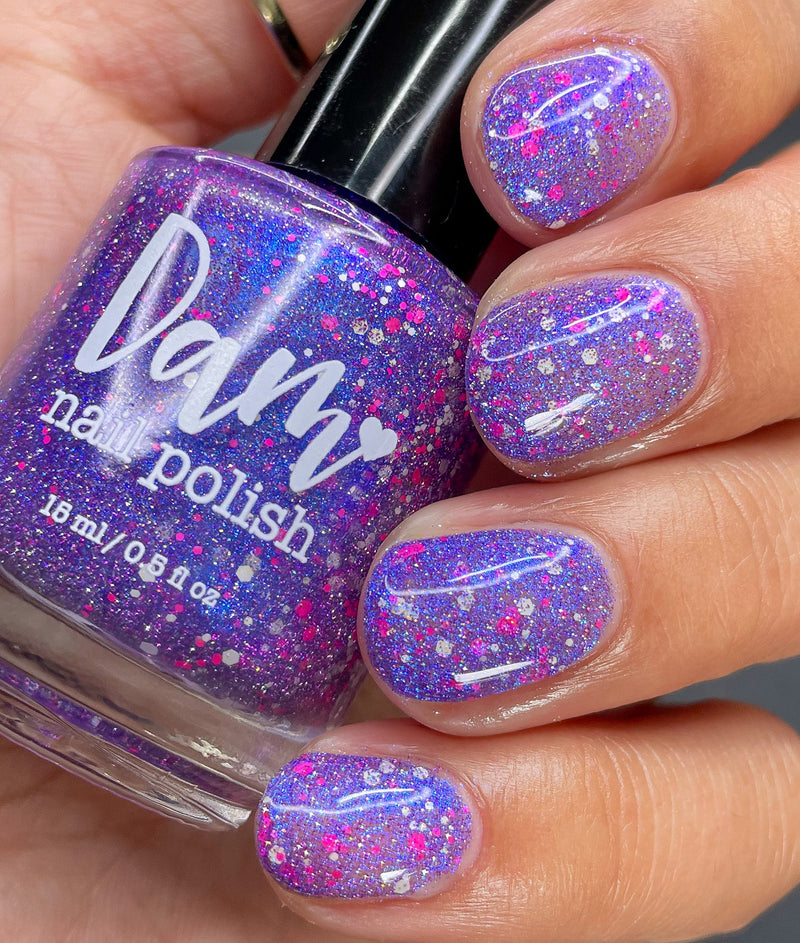 Dam Nail Polish - Veronica Nail Polish (Flash Reflective)