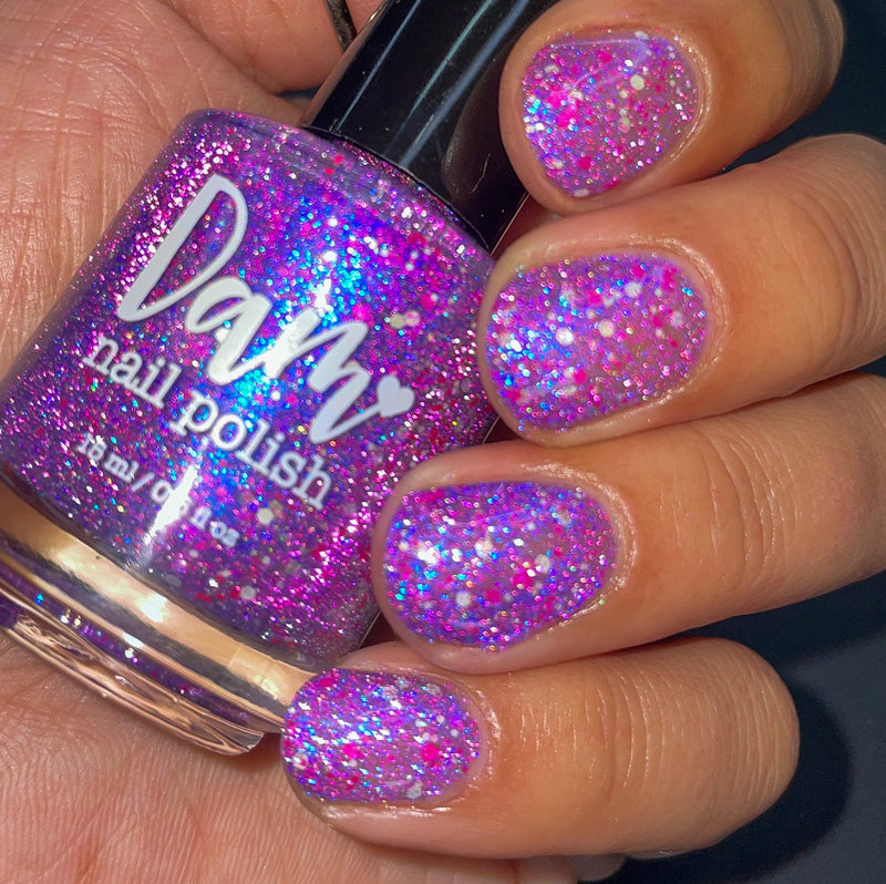 Dam Nail Polish - Veronica Nail Polish (Flash Reflective)