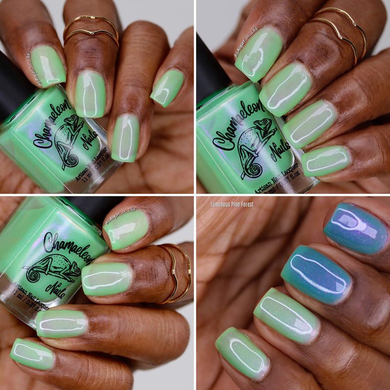 Chamaeleon Nails - Luminous Pine Forest Nail Polish (Solar)