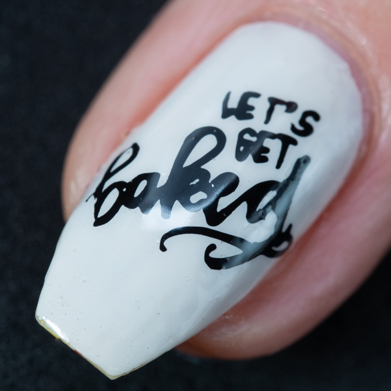 Hit The Bottle - Bah Humbug 02 Stamping Plate