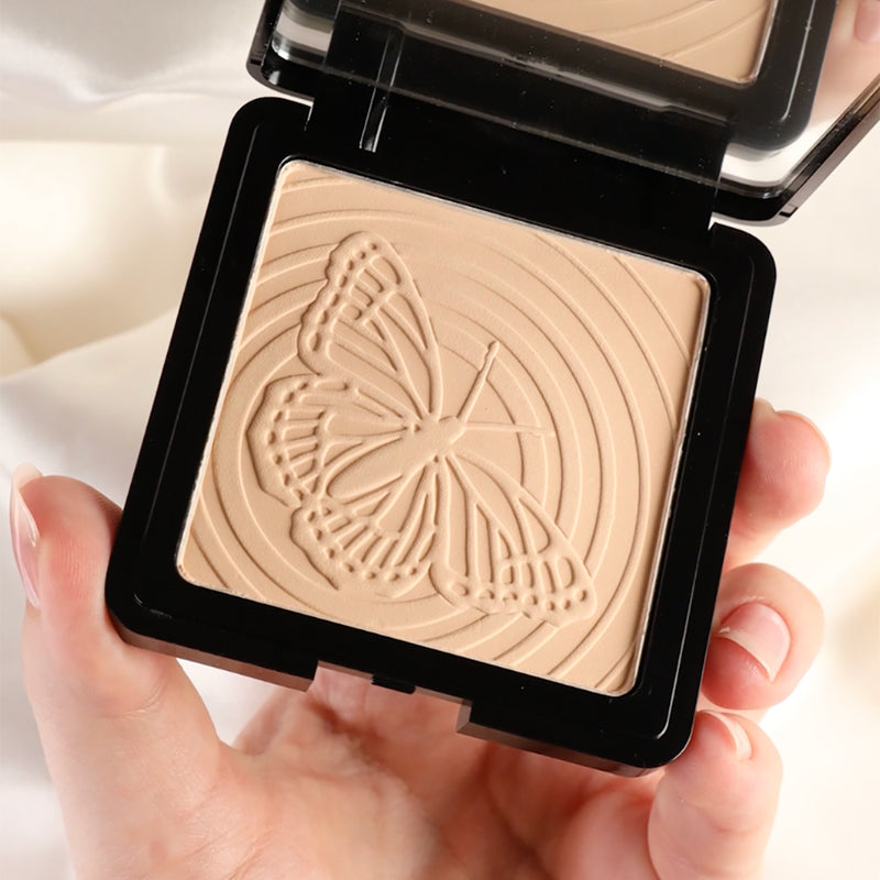 Whats Up Beauty - Wind Dancer Pressed Setting Powder - Shade Light