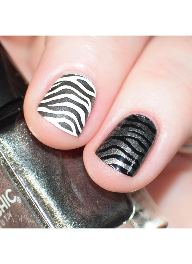 UberChic Beauty - Black Pearl Stamping Polish