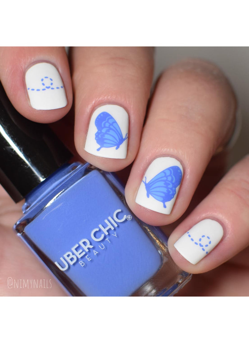 UberChic Beauty - Nothing But Clear Skies Stamping Polish