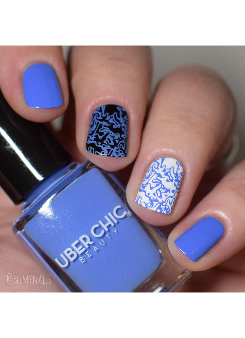 UberChic Beauty - Nothing But Clear Skies Stamping Polish