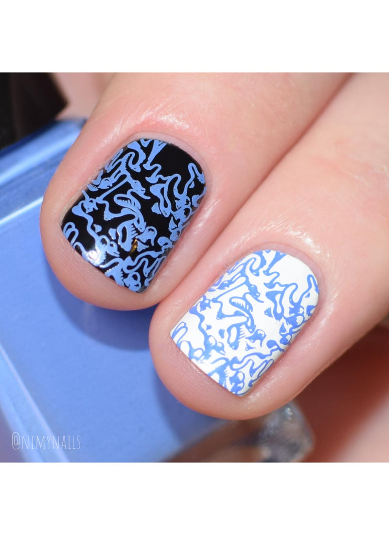 UberChic Beauty - Nothing But Clear Skies Stamping Polish