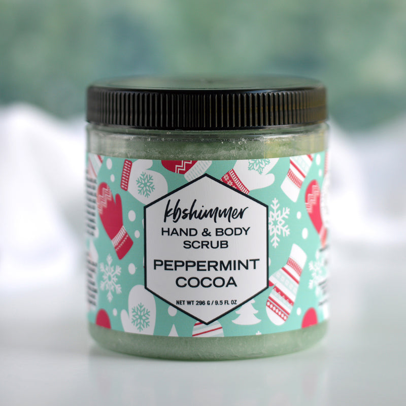 KBShimmer - Peppermint Cocoa Sugar Scrub