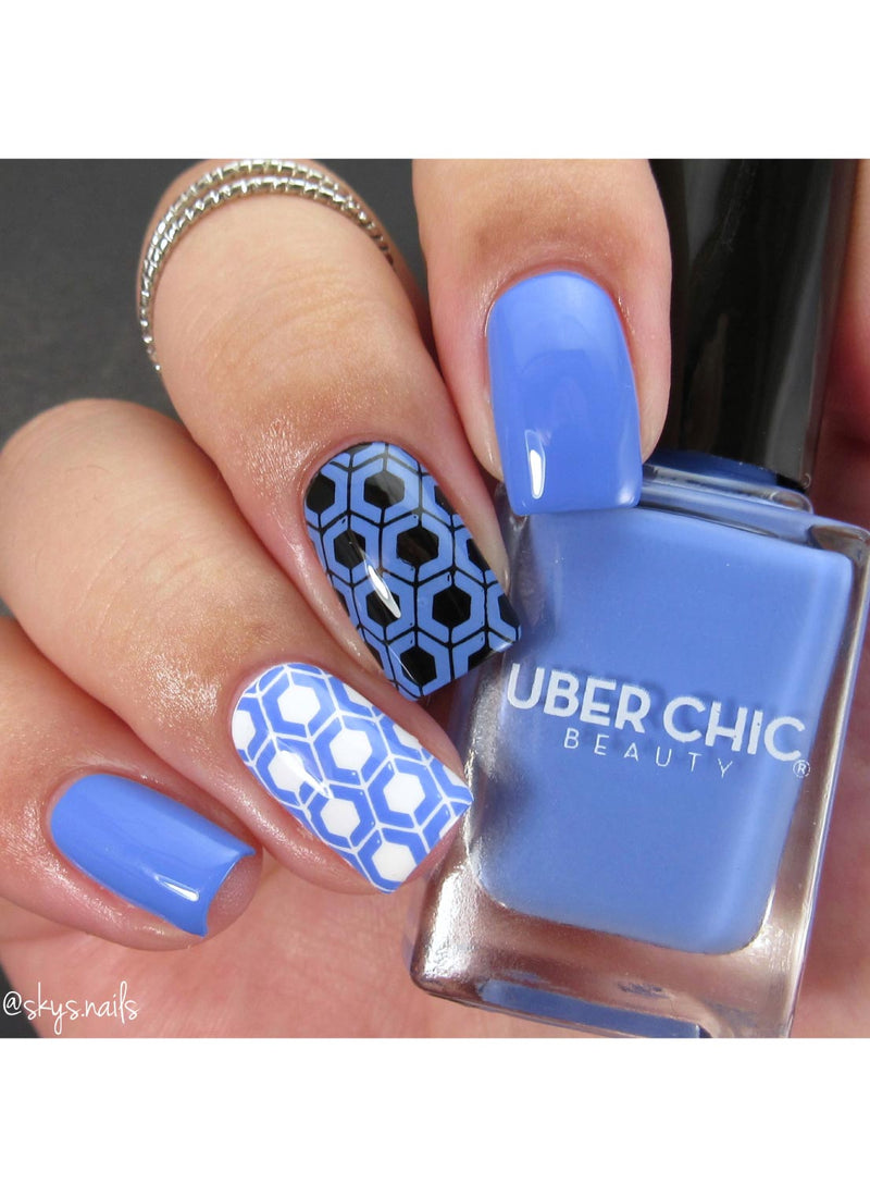 UberChic Beauty - Nothing But Clear Skies Stamping Polish