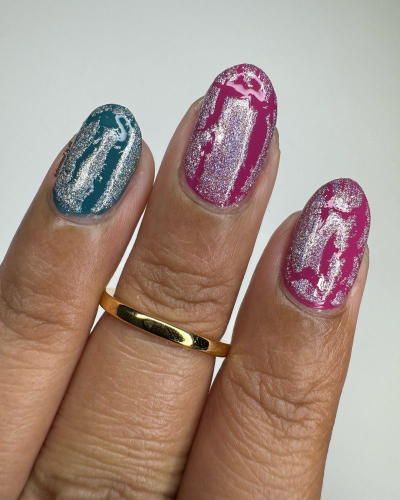 Colores de Carol - Silken Secrets Nail Polish (Crackle Topper)