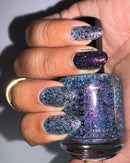 Colores de Carol - Witch's Wine Nail Polish (Flash Reflective)