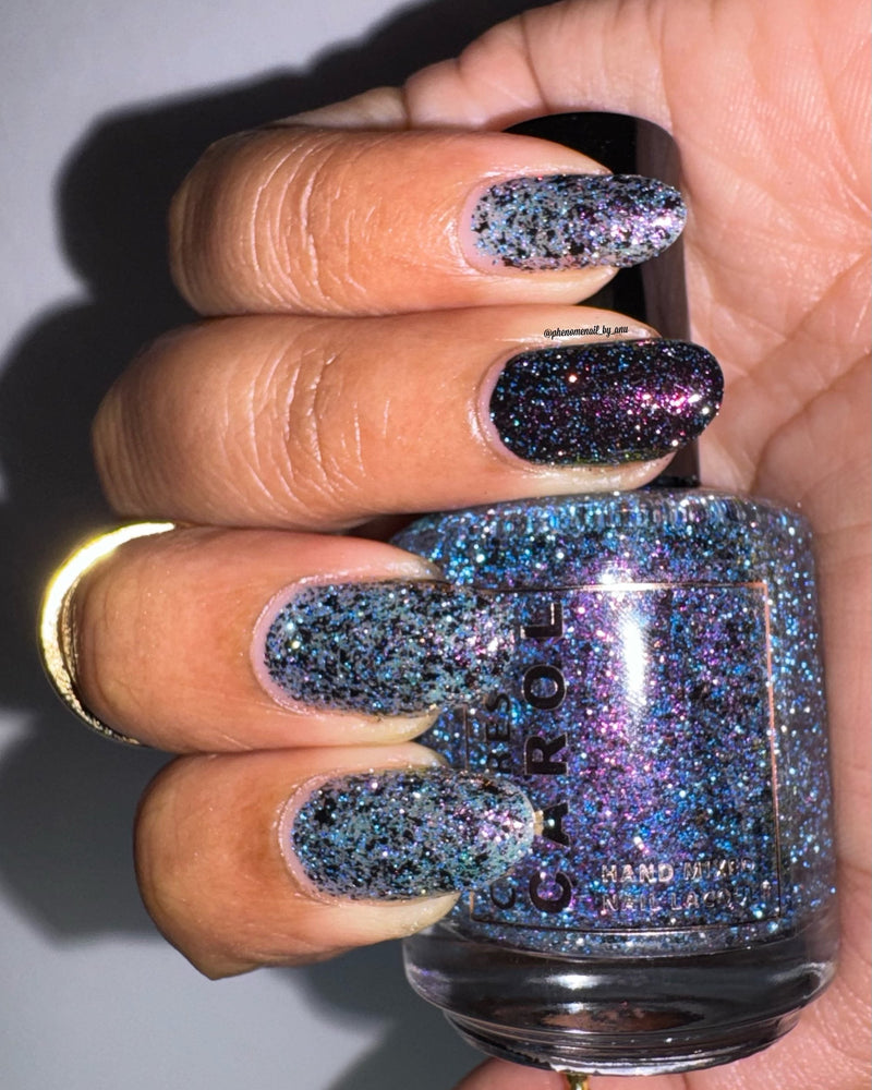 Colores de Carol - Witch's Wine Nail Polish (Flash Reflective)