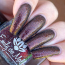 Emily De Molly - Copper Inferno Nail Polish (Flash Reflective)
