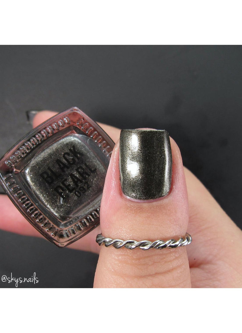 UberChic Beauty - Black Pearl Stamping Polish