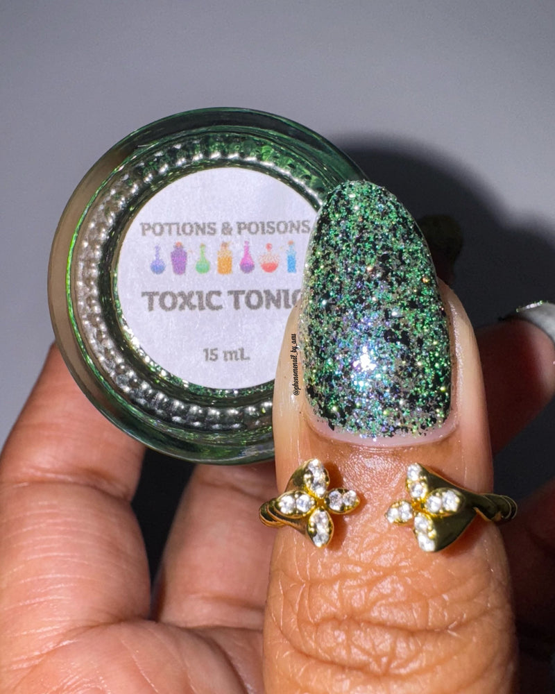 Colores de Carol - Toxic Tonic Nail Polish (Flash Reflective)
