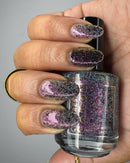 Colores de Carol - Witch's Wine Nail Polish (Flash Reflective)