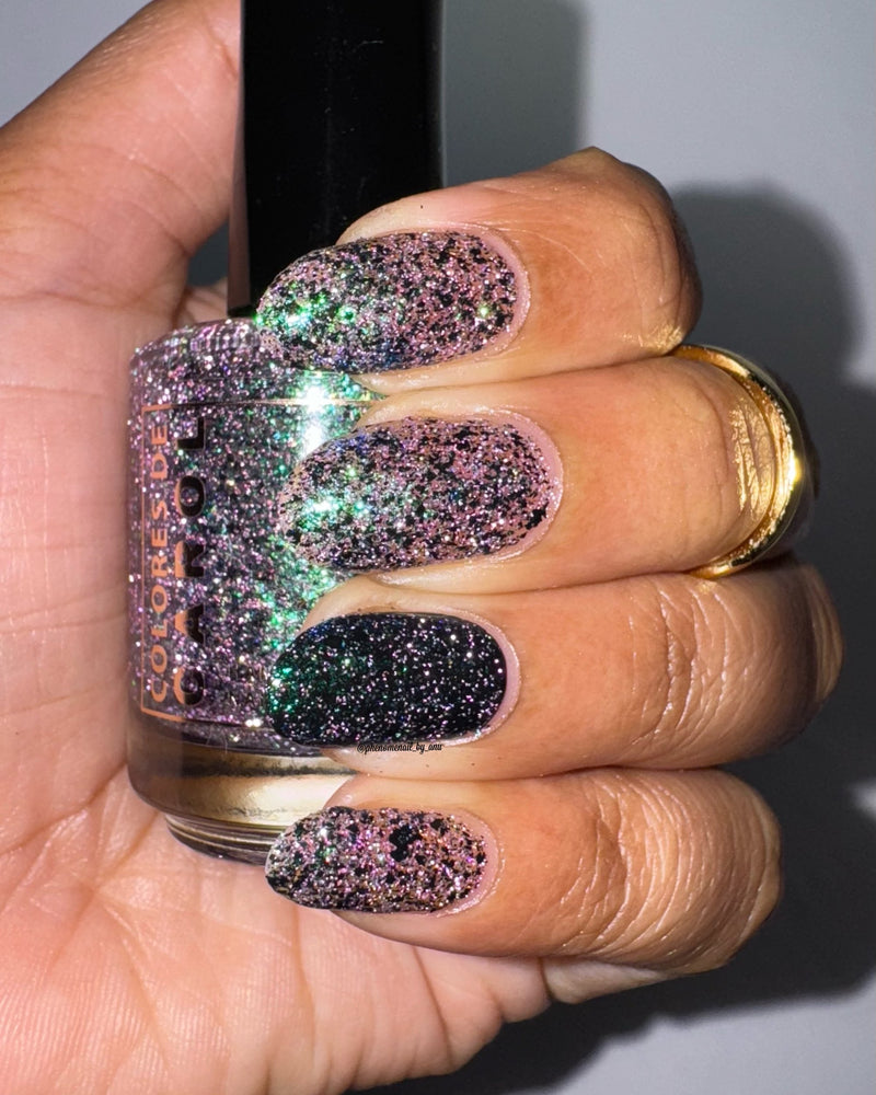 Colores de Carol - Widow's Kiss Nail Polish (Flash Reflective)