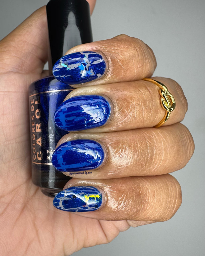 Colores de Carol - Dad is... Tough Nail Polish (Crackle Topper)