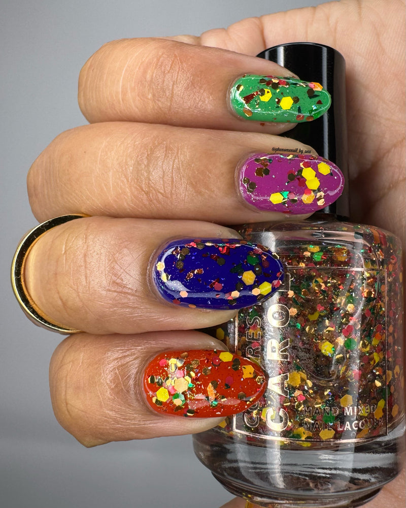 Colores de Carol - Lit-erary Leaves Nail Polish