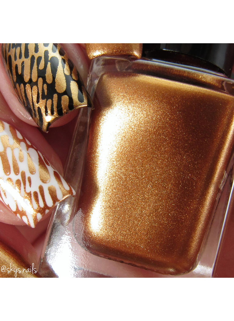 UberChic Beauty - Caramel Apple Stamping Polish