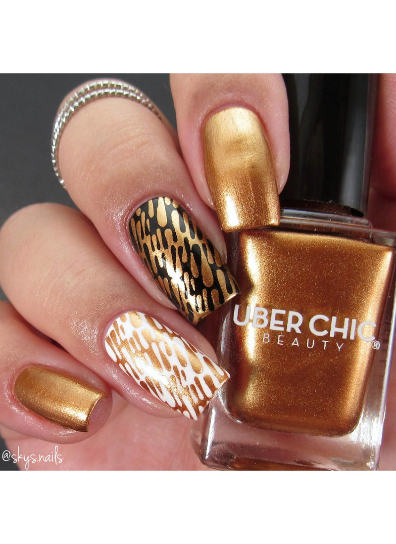 UberChic Beauty - Caramel Apple Stamping Polish