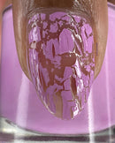 Colores de Carol - Blushin’ Break Nail Polish (Crackle Topper)
