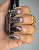 Colores de Carol - Witch's Wine Nail Polish (Flash Reflective)