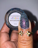 Colores de Carol - Witch's Wine Nail Polish (Flash Reflective)