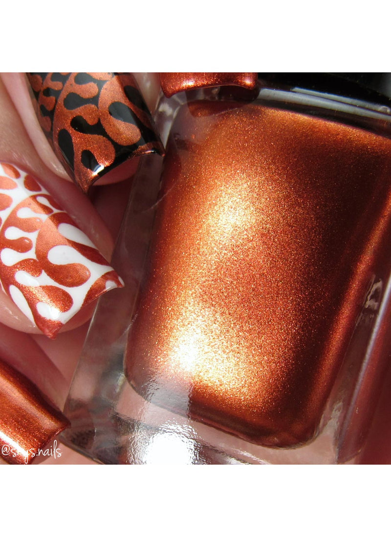 UberChic Beauty - Mahogany Stamping Polish