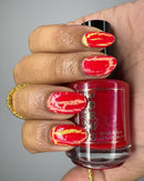 Colores de Carol - Navidazed Nail Polish (Crackle Topper)