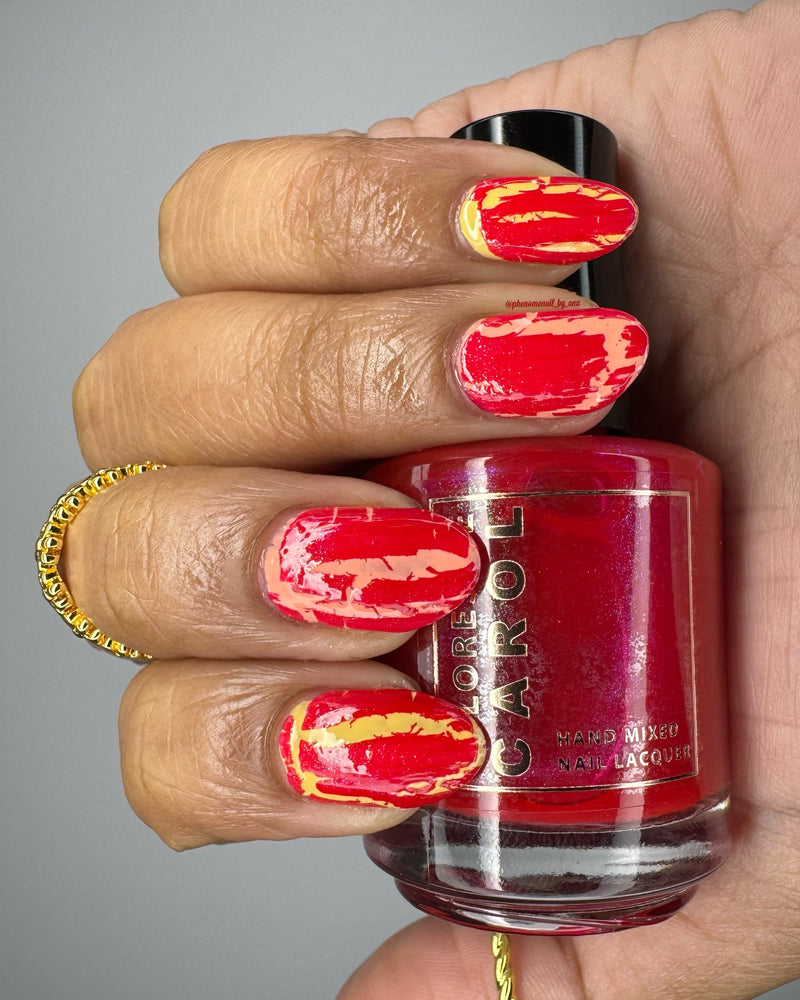 Colores de Carol - Navidazed Nail Polish (Crackle Topper)