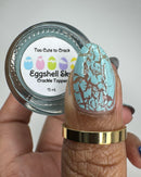 Colores de Carol - Eggshell Sky Nail Polish (Crackle Topper)
