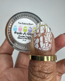 Colores de Carol - Peek-A-Glow Nail Polish (Crackle Topper)