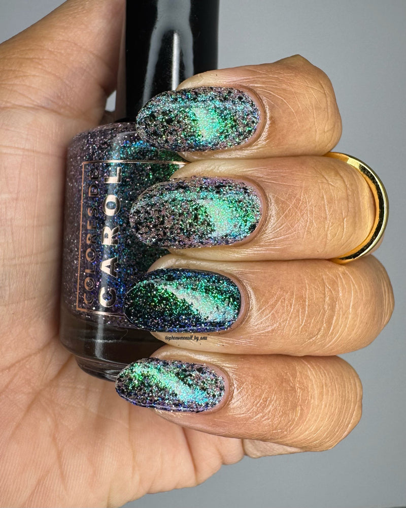 Colores de Carol - Widow's Kiss Nail Polish (Flash Reflective)