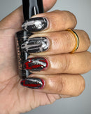 Colores de Carol - Holo Prism Nail Polish (Holo Crackle Topper)