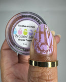Colores de Carol - Crackin’ Lilac Nail Polish (Crackle Topper)