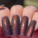 Emily De Molly - Copper Inferno Nail Polish (Flash Reflective)