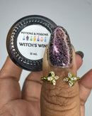 Colores de Carol - Witch's Wine Nail Polish (Flash Reflective)