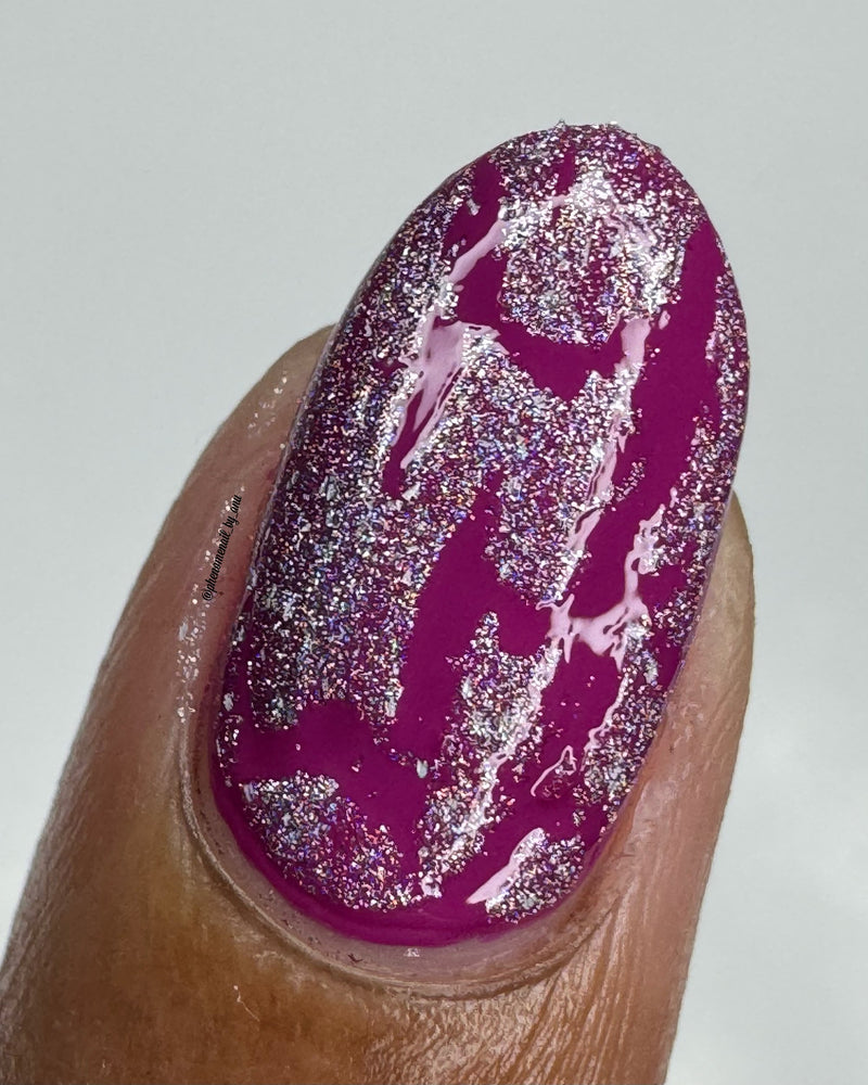 Colores de Carol - Silken Secrets Nail Polish (Crackle Topper)