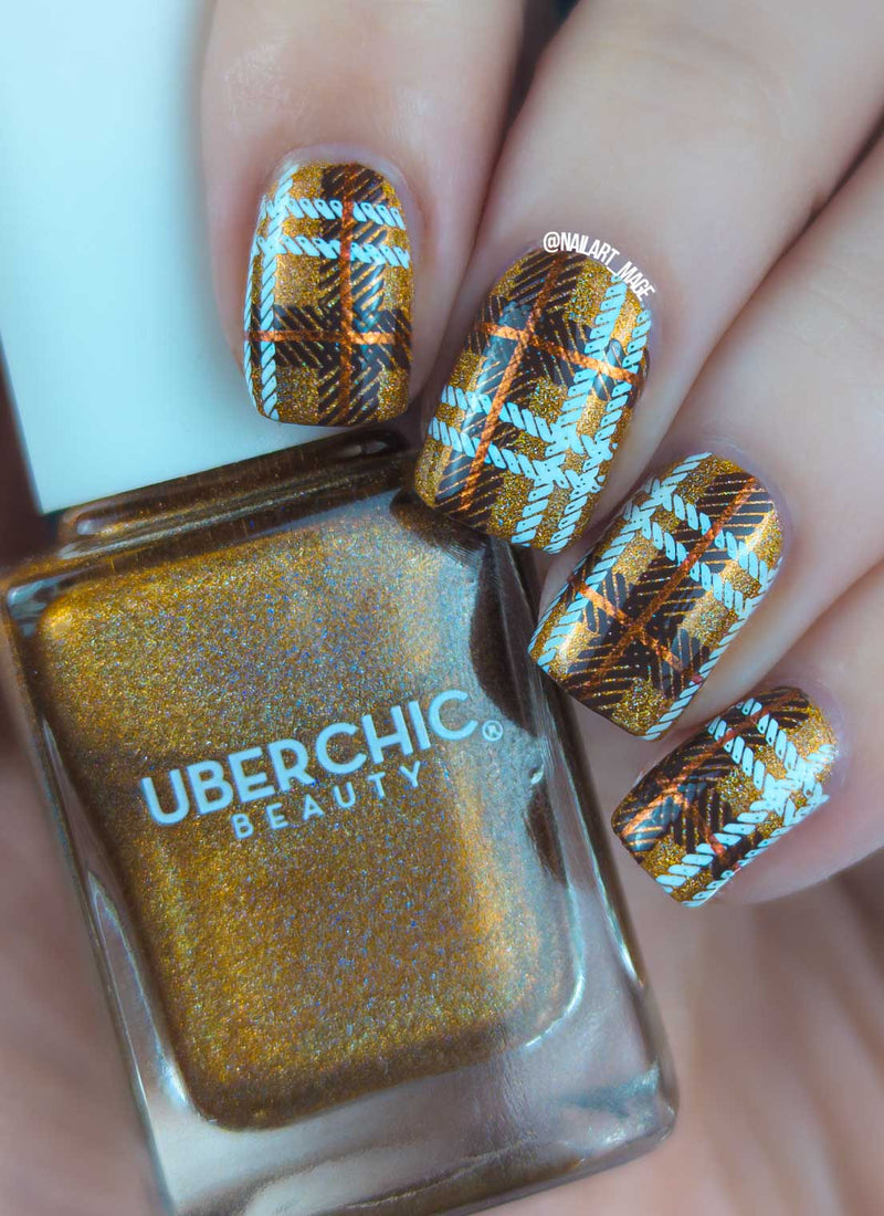 UberChic Beauty - Plaid Freestyle Stamping Plate