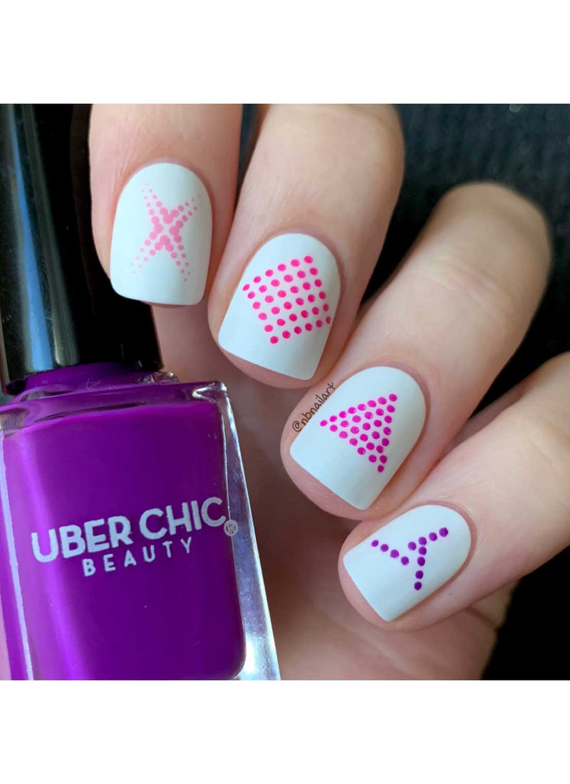 UberChic Beauty - Where the Wildflowers Grow Stamping Polish