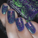 [Preorder, Ships Late Feb/Early Mar] Cadillacquer - The Blue Marble Nail Polish (Flash Reflective) - Store Exclusive