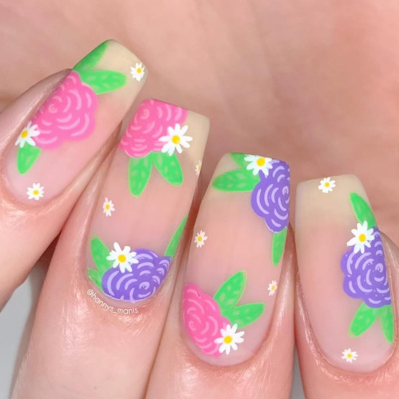 UberChic Beauty - Springtime In The Country Stamping Plate